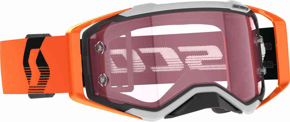 Очки для мотокросса Prospect AMP Rose Scott, оранжевый/черный очки для мотокросса ветрозащитные противоударные защитные очки для езды на открытом воздухе спортивное снаряжение