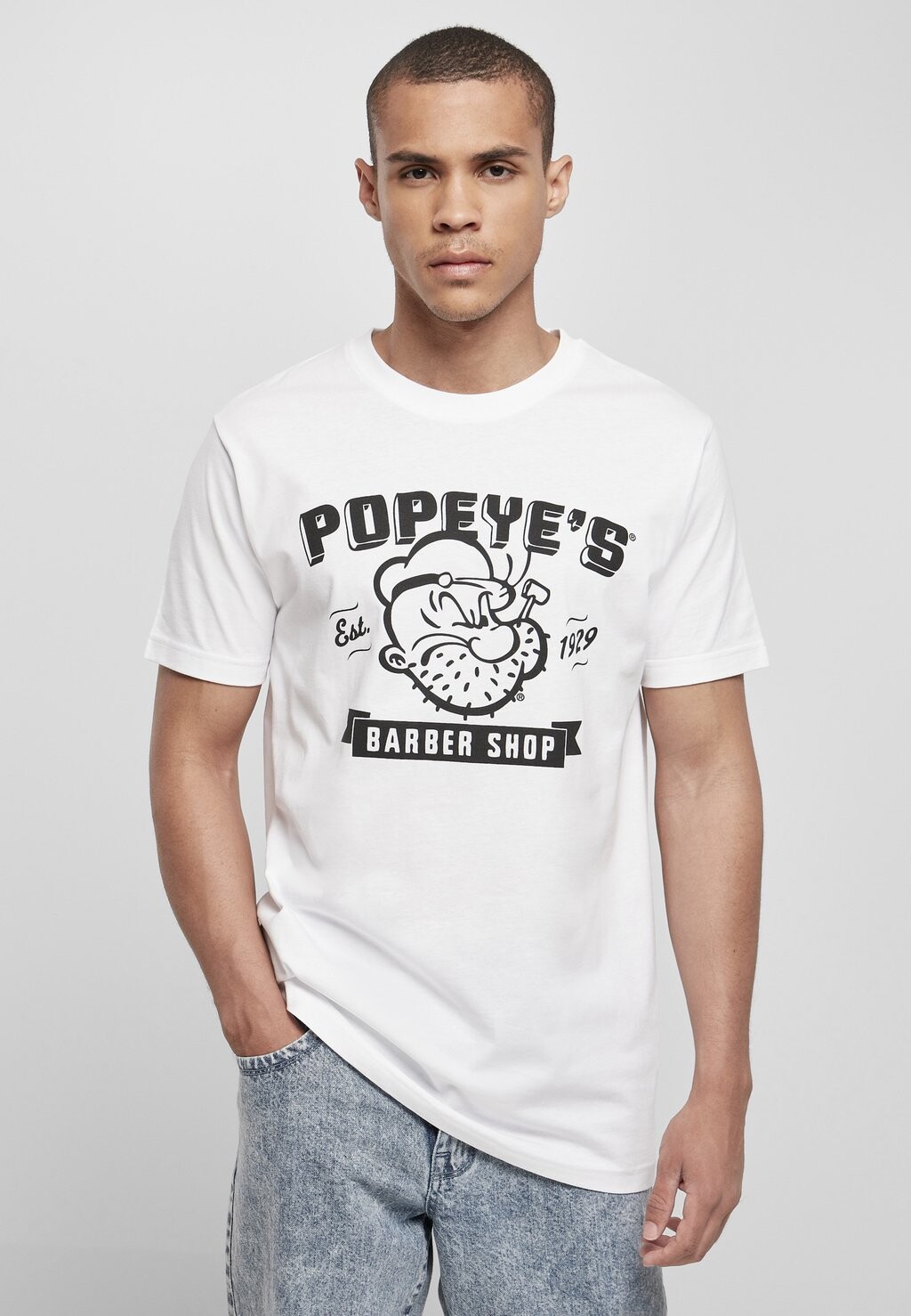 

Футболка с принтом Mister Tee, белый, Белый;коричневый