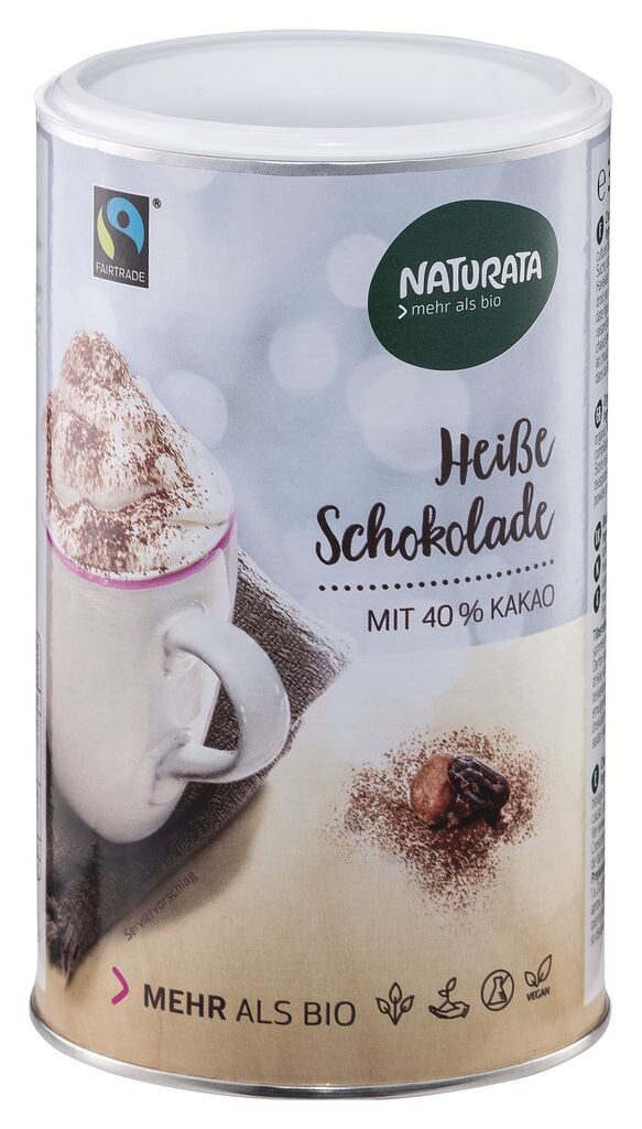 

Naturata Горячий шоколад, Питьевой шоколад 350г