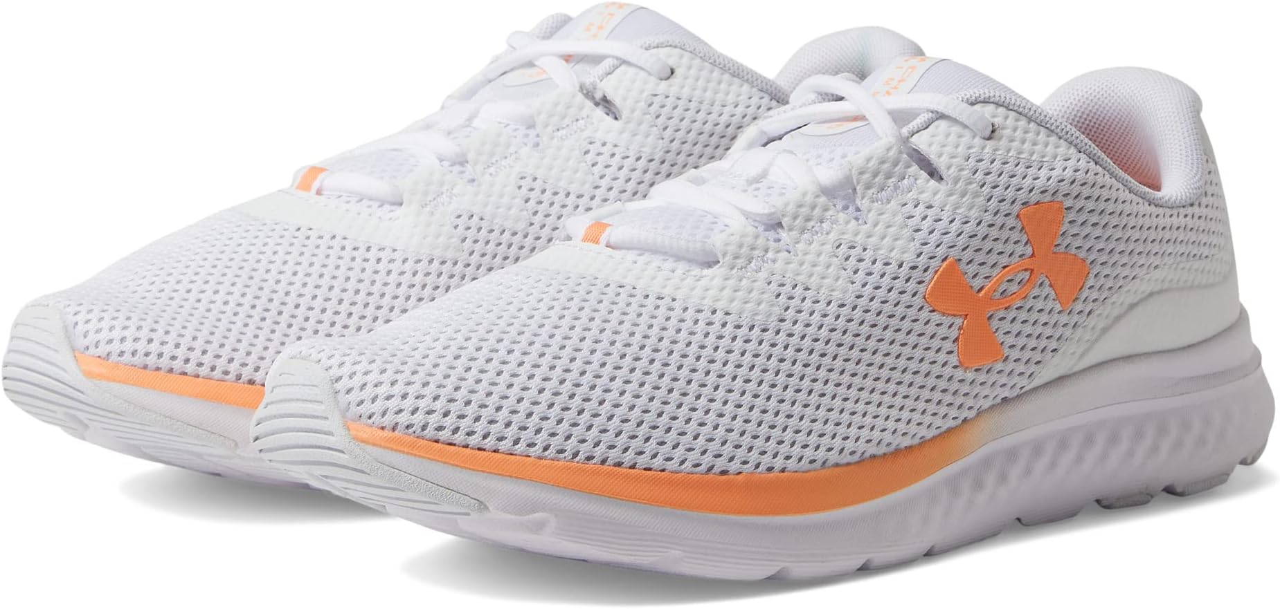 

Кроссовки Charged Impulse 3 Under Armour, цвет White/White/Orange Tropic