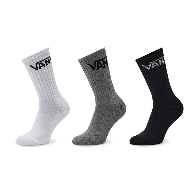

Носки Vans ByClassic Crew, 3 шт, серый/черный/белый