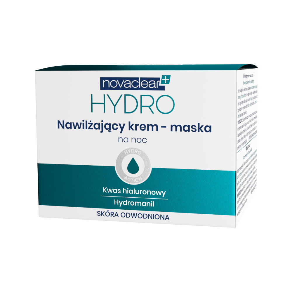 Увлажняющая крем-маска для лица на ночь Novaclear Hydro, 50 мл