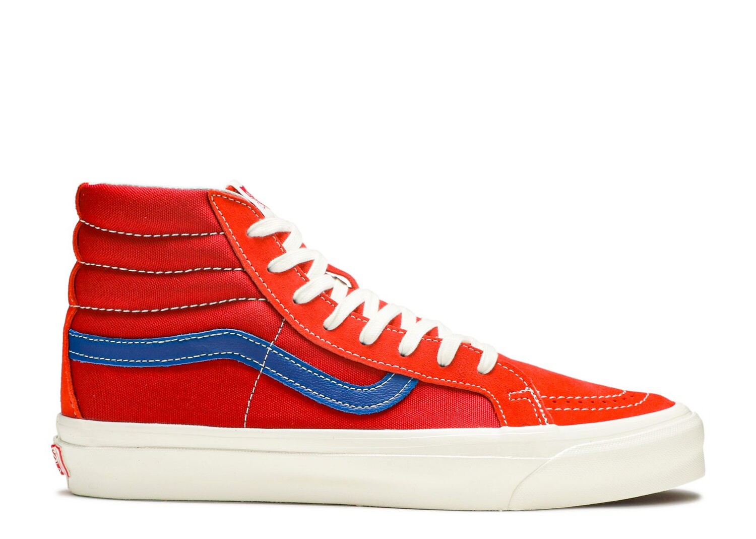 

Кроссовки Vans Og Sk8-Hi Lx 'Pompeian Red', красный