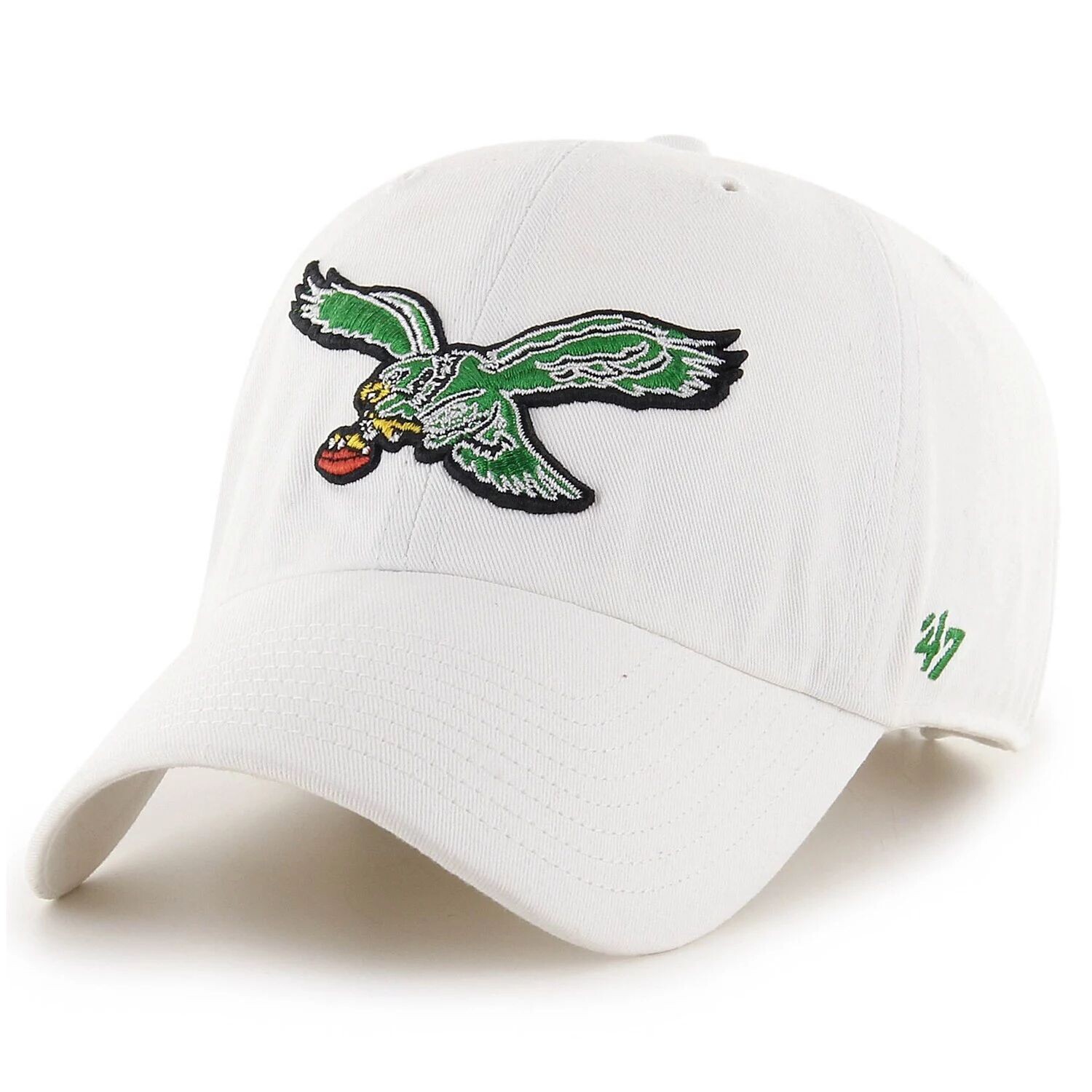 

Мужская регулируемая кепка White Philadelphia Eagles '47 Clean Up Legacy