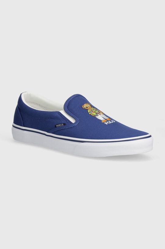 Кроссовки Keaton-Slip Polo Ralph Lauren, темно-синий кроссовки polo ralph lauren keaton bear slip on синий