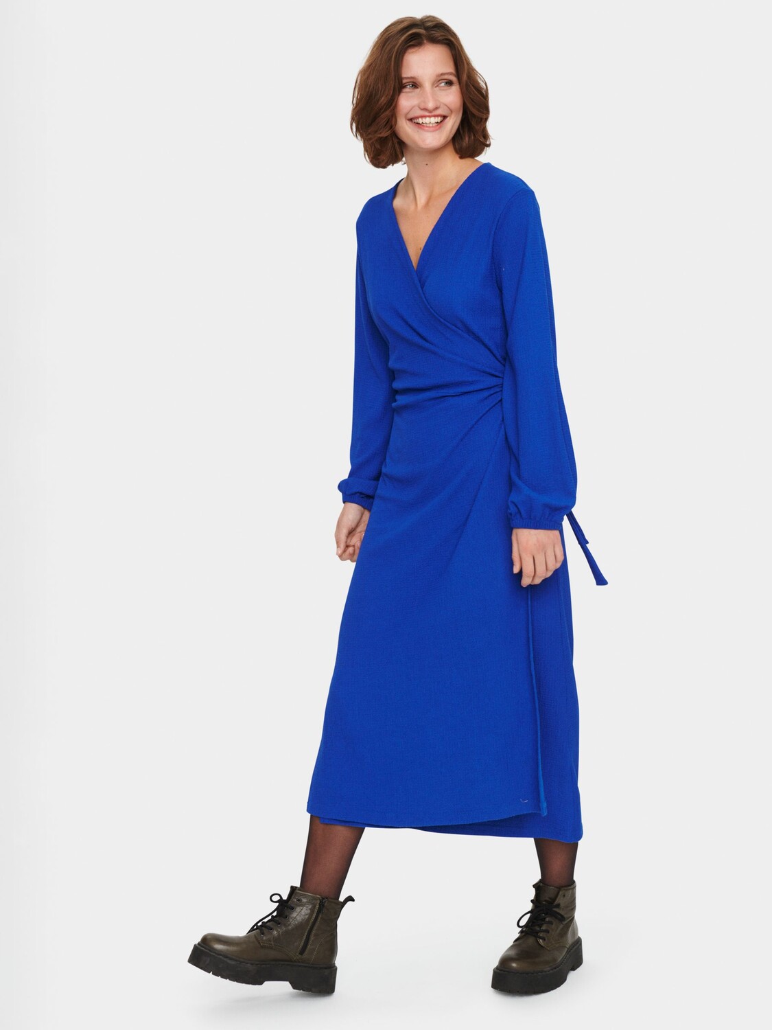 

Блузка с запахом Saint Tropez Shila, цвет Surf Blue