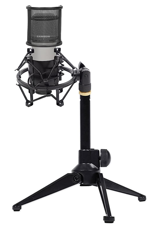 Студийный конденсаторный микрофон Samson SAC01+SP01+RockPop Curve+RDTS