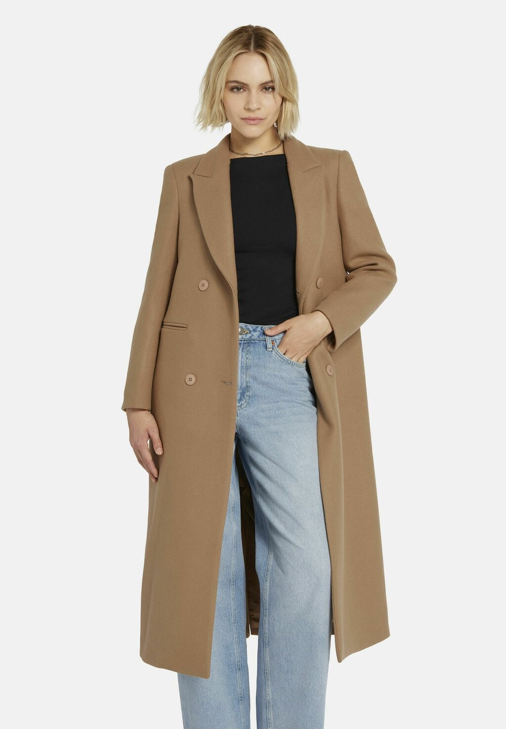 

Пальто классическое DRIMILO Nicowa, цвет camel