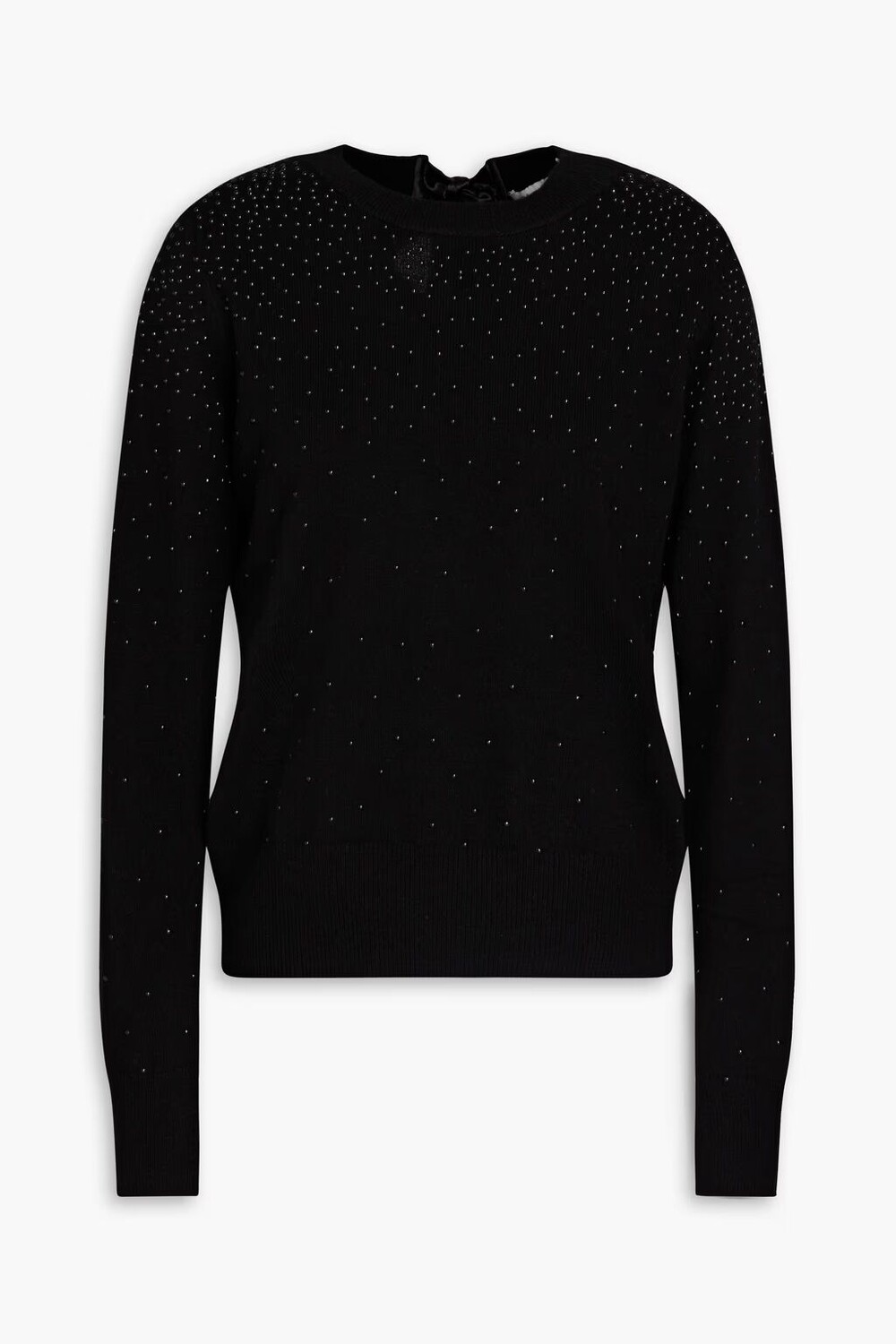 

Украшенный кашемировый свитер Autumn Cashmere, черный