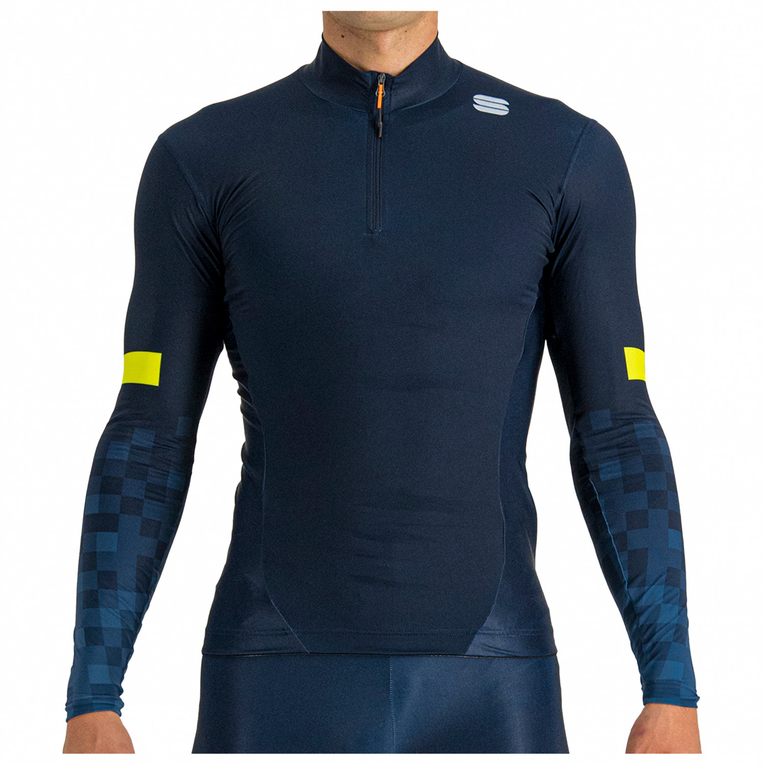 Куртка для беговых лыж Sportful Squadra Jersey, цвет Galaxy Blue/Natural Gray