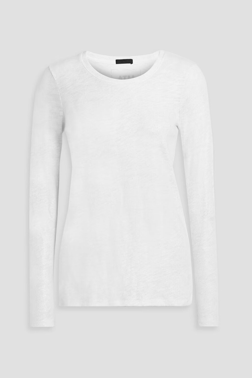 

Топ из хлопкового джерси с блестками Atm Anthony Thomas Melillo, цвет Off-white