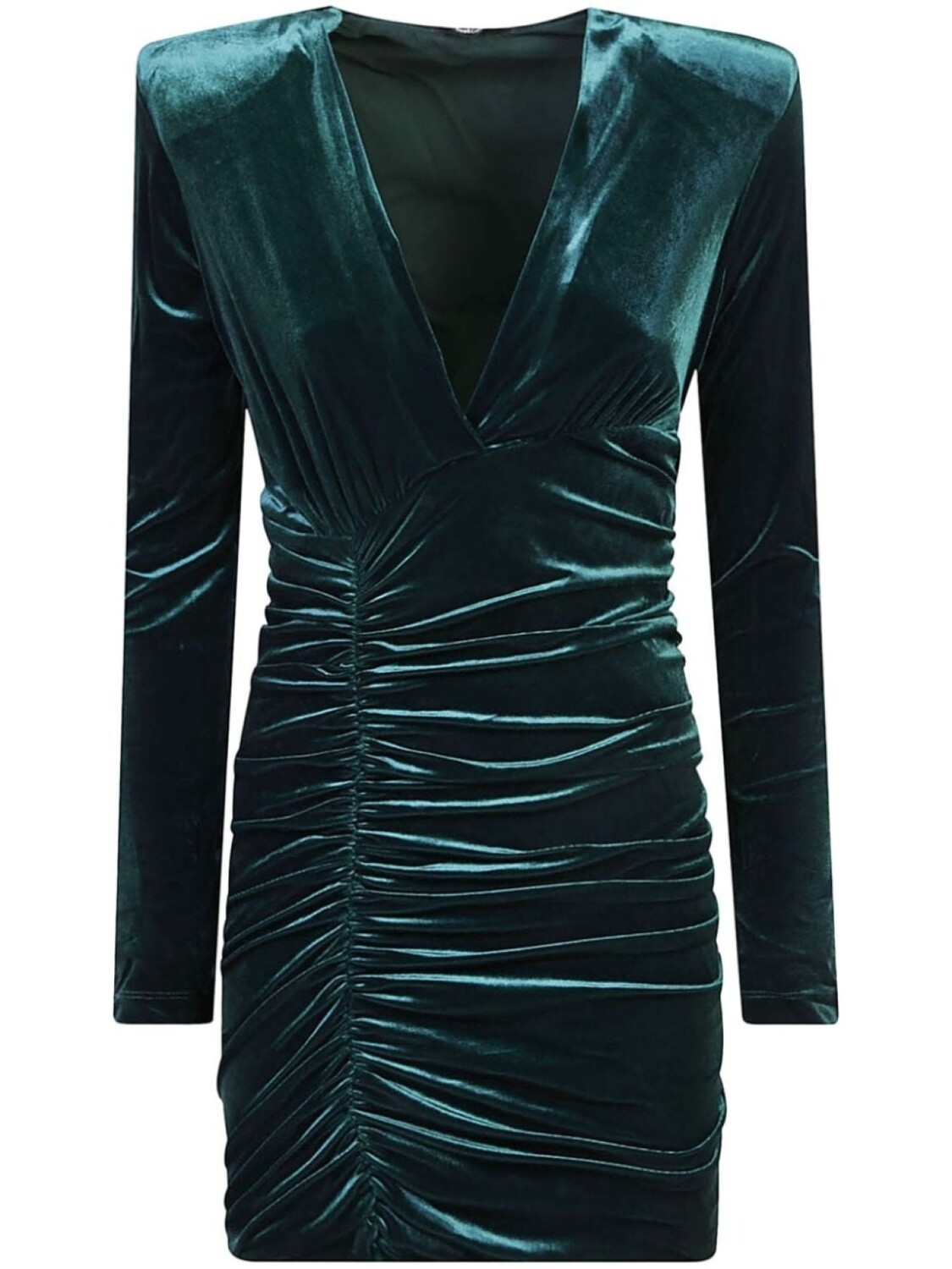 

Just Cavalli мини-платье из бархата с рюшами, зеленый