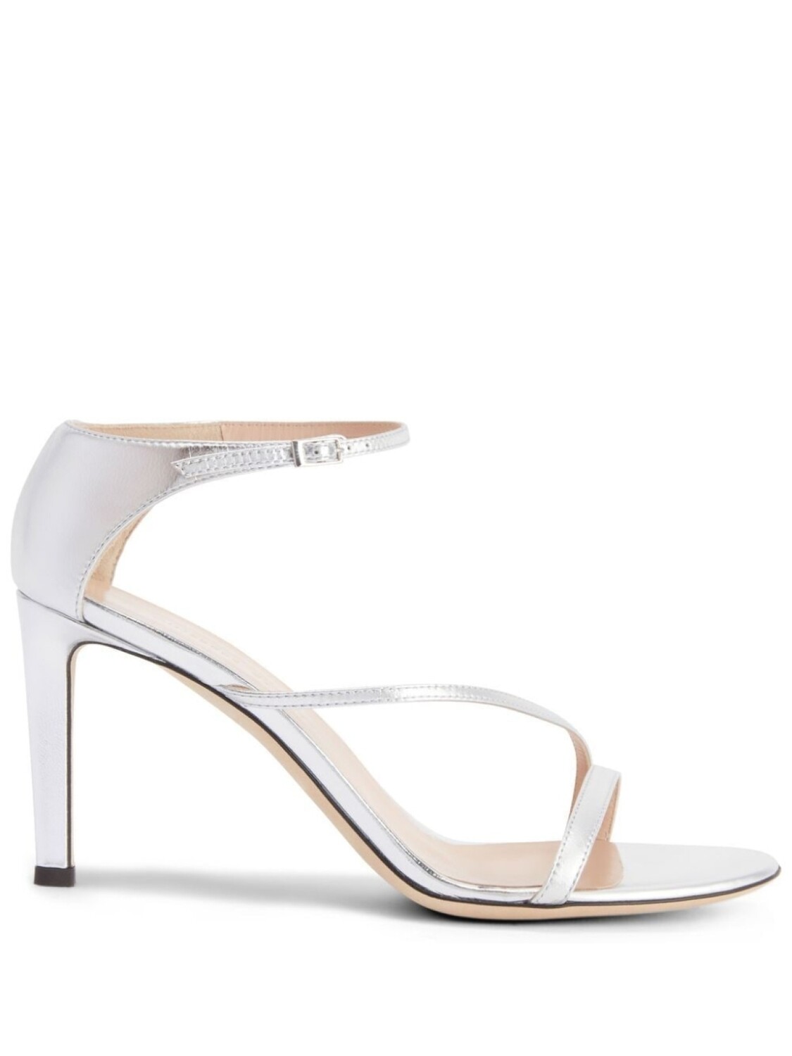 

Giuseppe Zanotti босоножки Rivière 105, серебристый