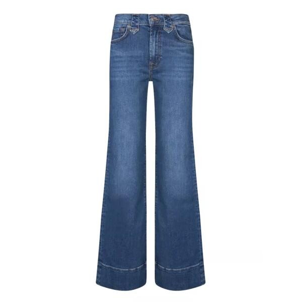 

Джинсы flared jeans Seven For All Mankind, синий