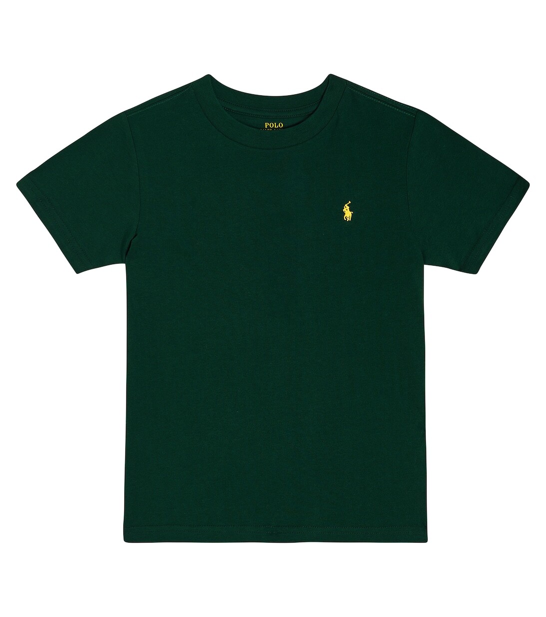 

Футболка из хлопкового джерси с вышивкой Polo Ralph Lauren, зеленый