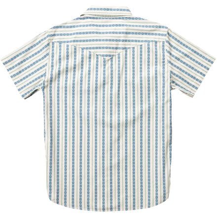 цена Рубашка с короткими рукавами Serape Pearl Snap мужская Sendero Provisions Co., зелено-голубой
