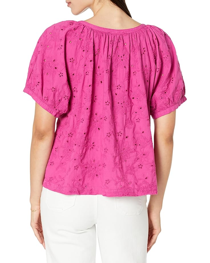 

Платье Karen Kane Eyelet Peasant Top, цвет Berry