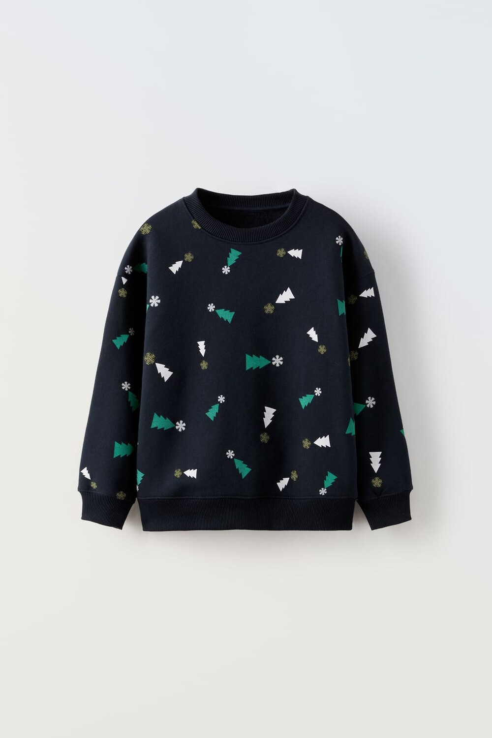 

Дерево свитшот ZARA, темно-синий