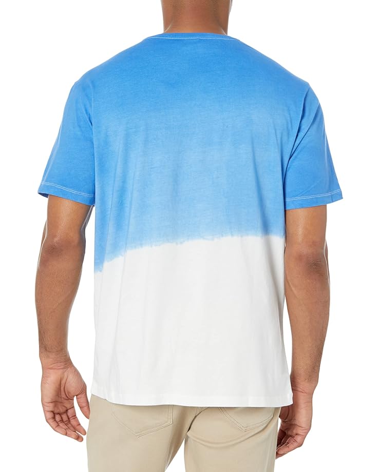 

Футболка U.S. POLO ASSN. Crew Neck Tonal Dip-Dye Graphic Tee, цвет British Blue