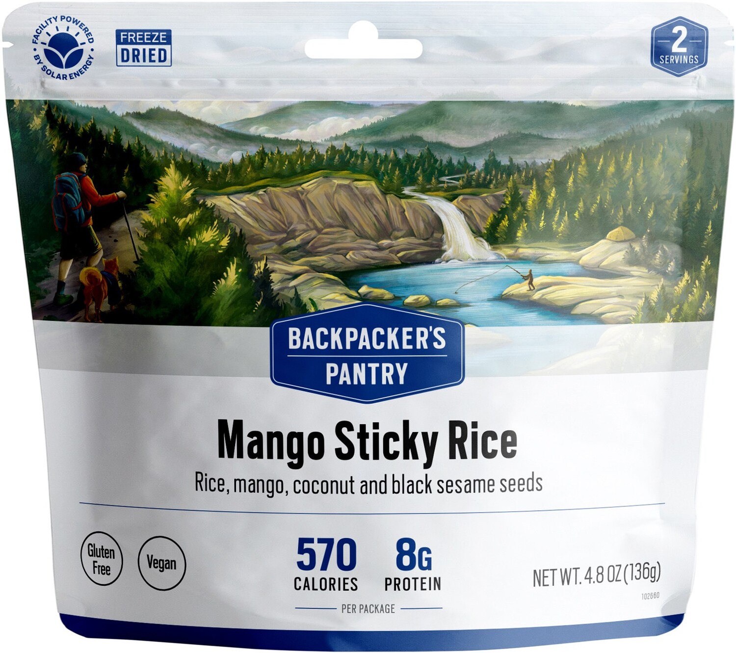 

Клейкий рис с манго – 2 порции Backpacker's Pantry