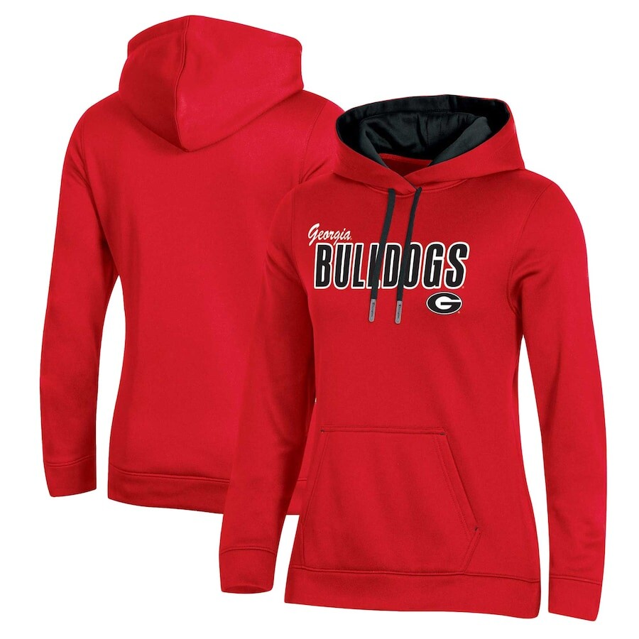 

Пуловер с капюшоном Champion Georgia Bulldogs, красный
