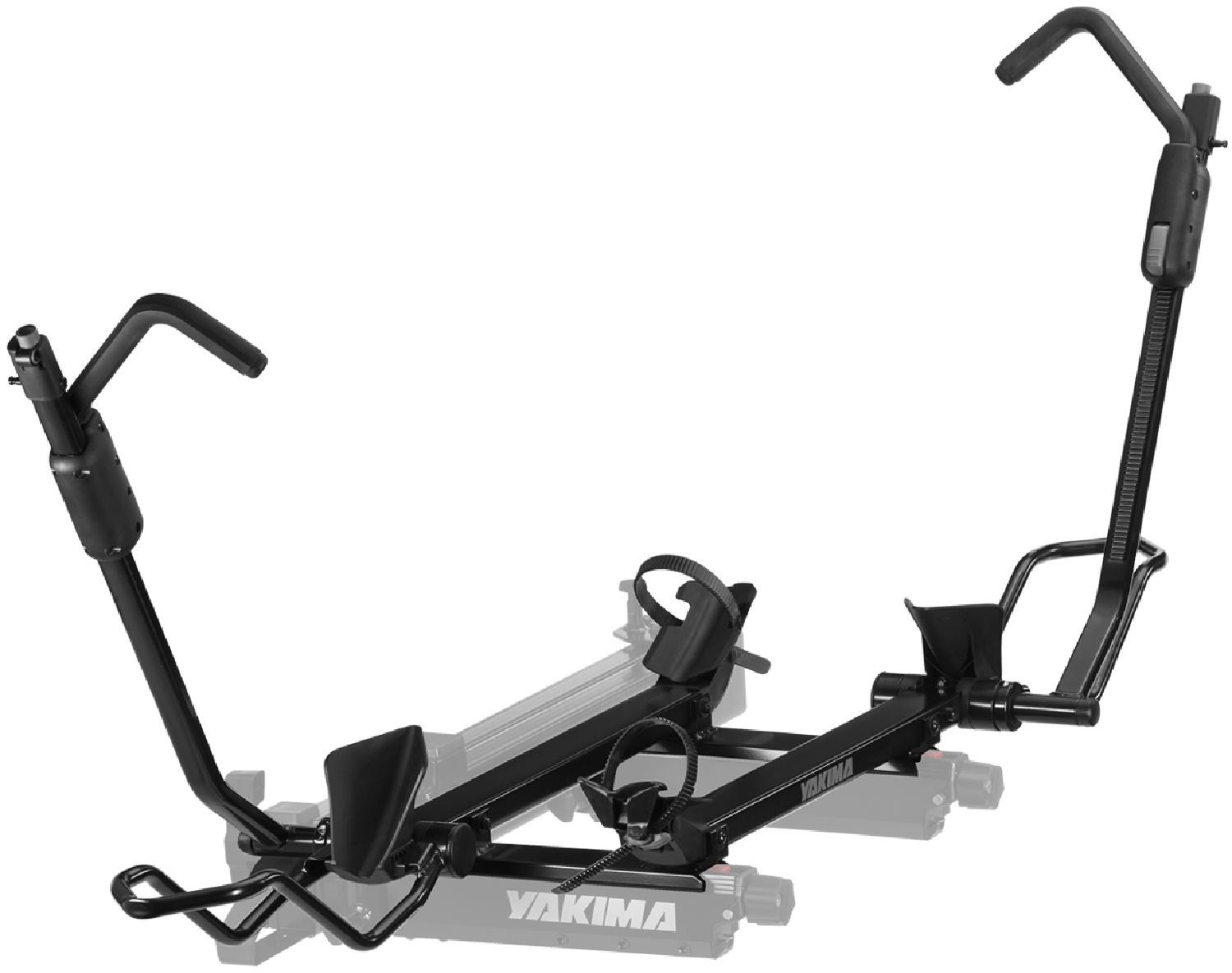 Крепление для прицепного устройства EXO DoubleUp на 2 велосипеда Yakima, черный цена и фото
