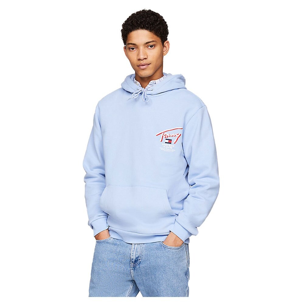 

Худи Tommy Jeans Reg 3D Street Tj Hood Ext, синий