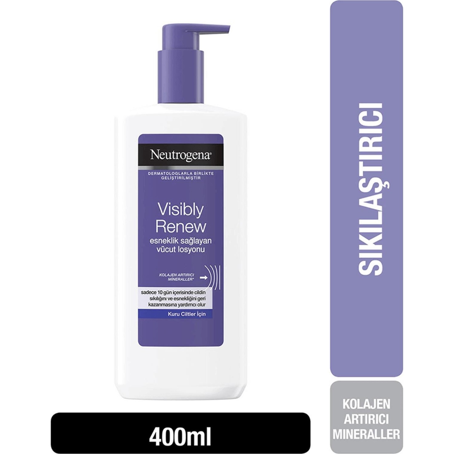 цена Лосьон Neutrogena для сухой кожи Visably Renew Body, 400 мл