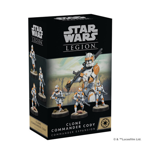 

Фигурки Clone Commander Cody Expansion: Star Wars Legion Fantasy Flight Games