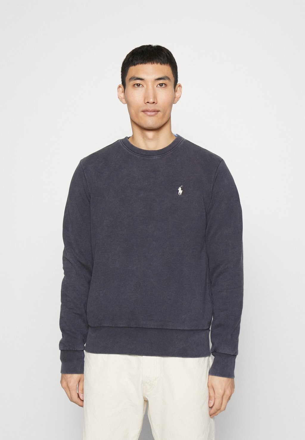 

Толстовка Polo Ralph Lauren Long Sleeve, выцветший черный, Серый