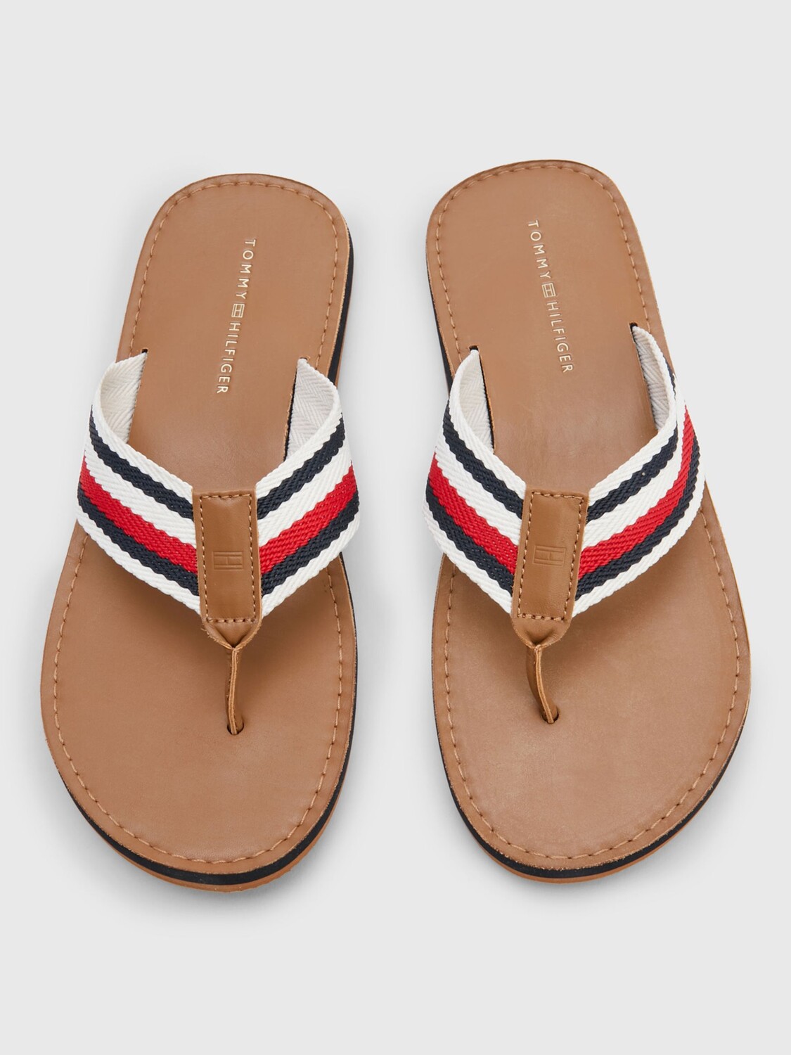 

Пляжные сандалии Tommy Hilfiger, летний коньяк
