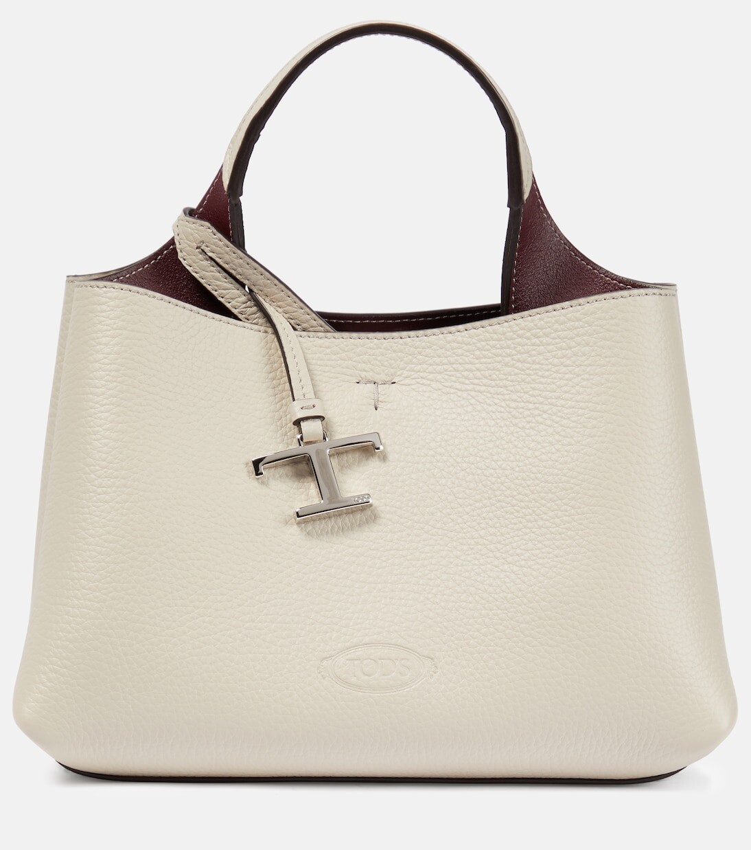 

Сумка-тоут apa из микрокожи Tod'S, серый
