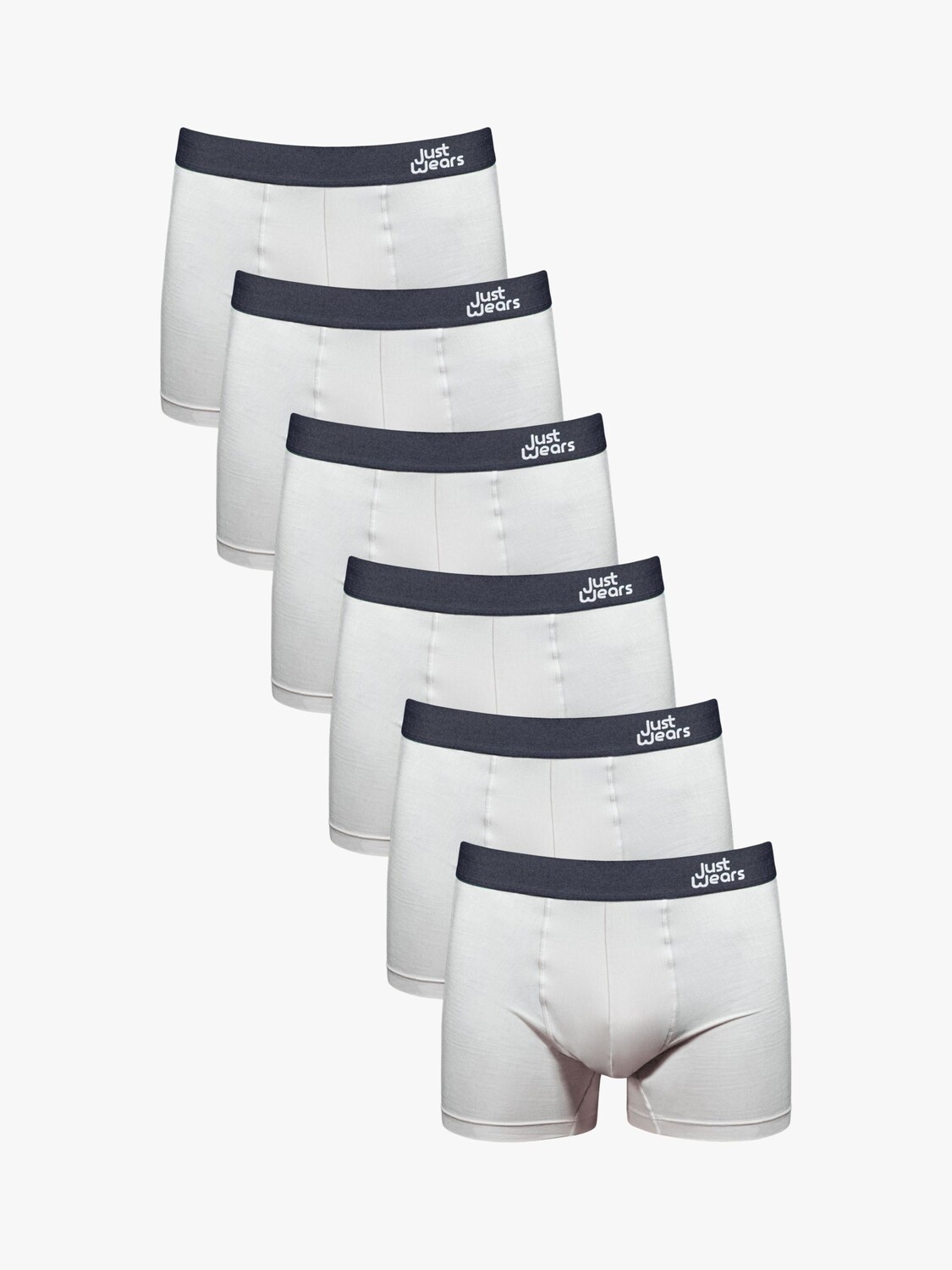 

Профессиональные боксеры JustWears, белый