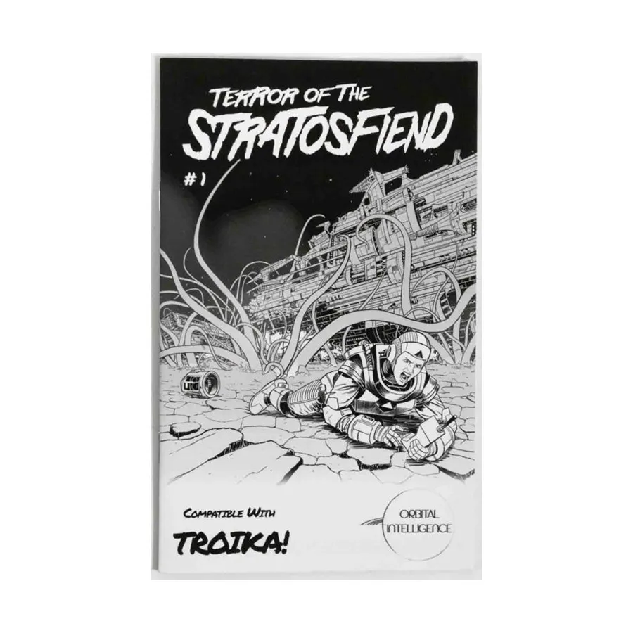 

Terror of the Stratosfiend #1 (Troika Edition), Dungeon Crawl Classics (Orbital Intelligence), мягкая обложка