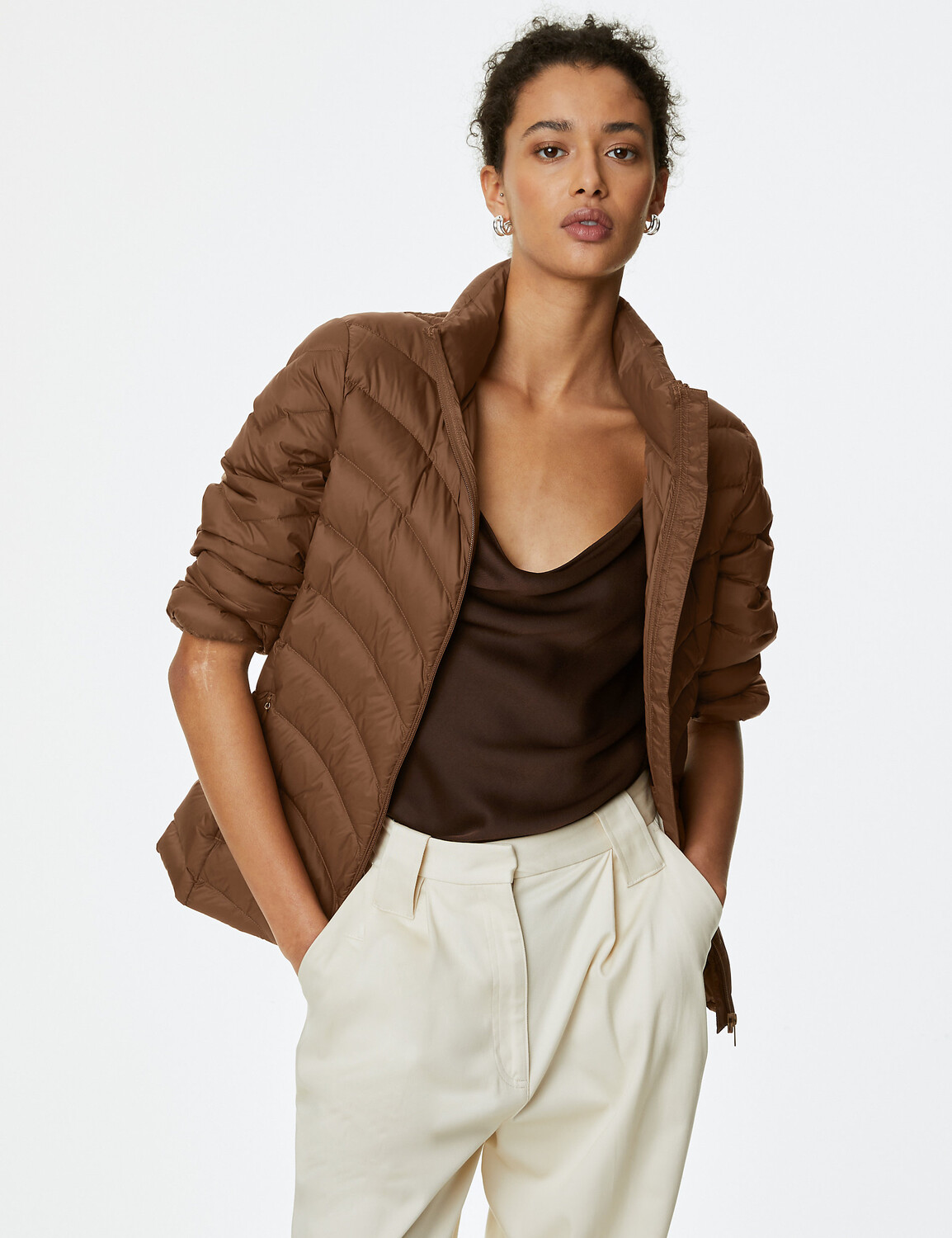 

Пуховик Feather & Down Packaway Marks & Spencer