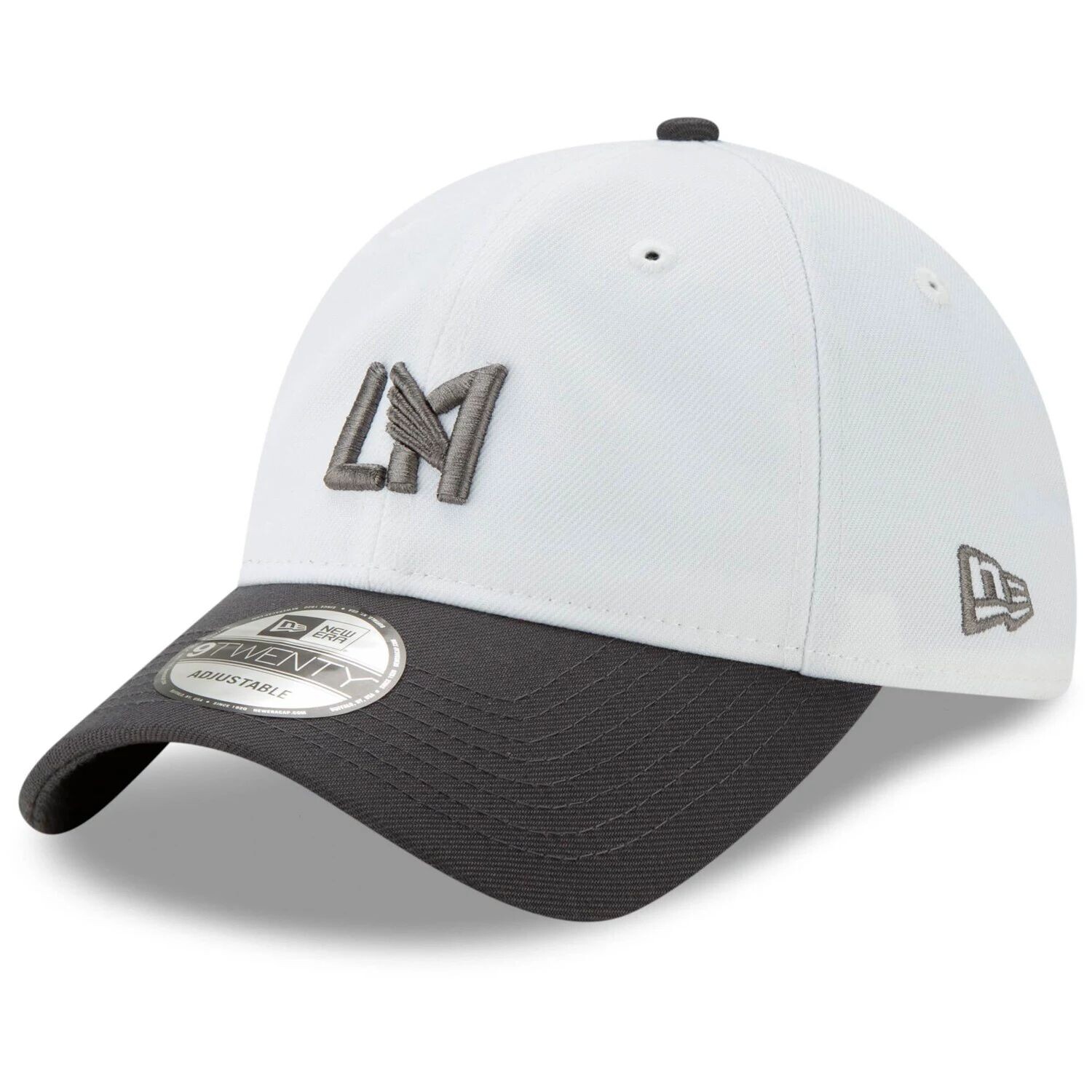 

Мужская регулируемая шляпа New Era White LAFC Jersey Hook 9TWENTY