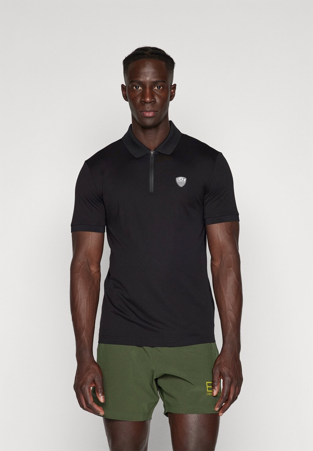 

Поло Polo Shirt EA7 Emporio Armani, черный
