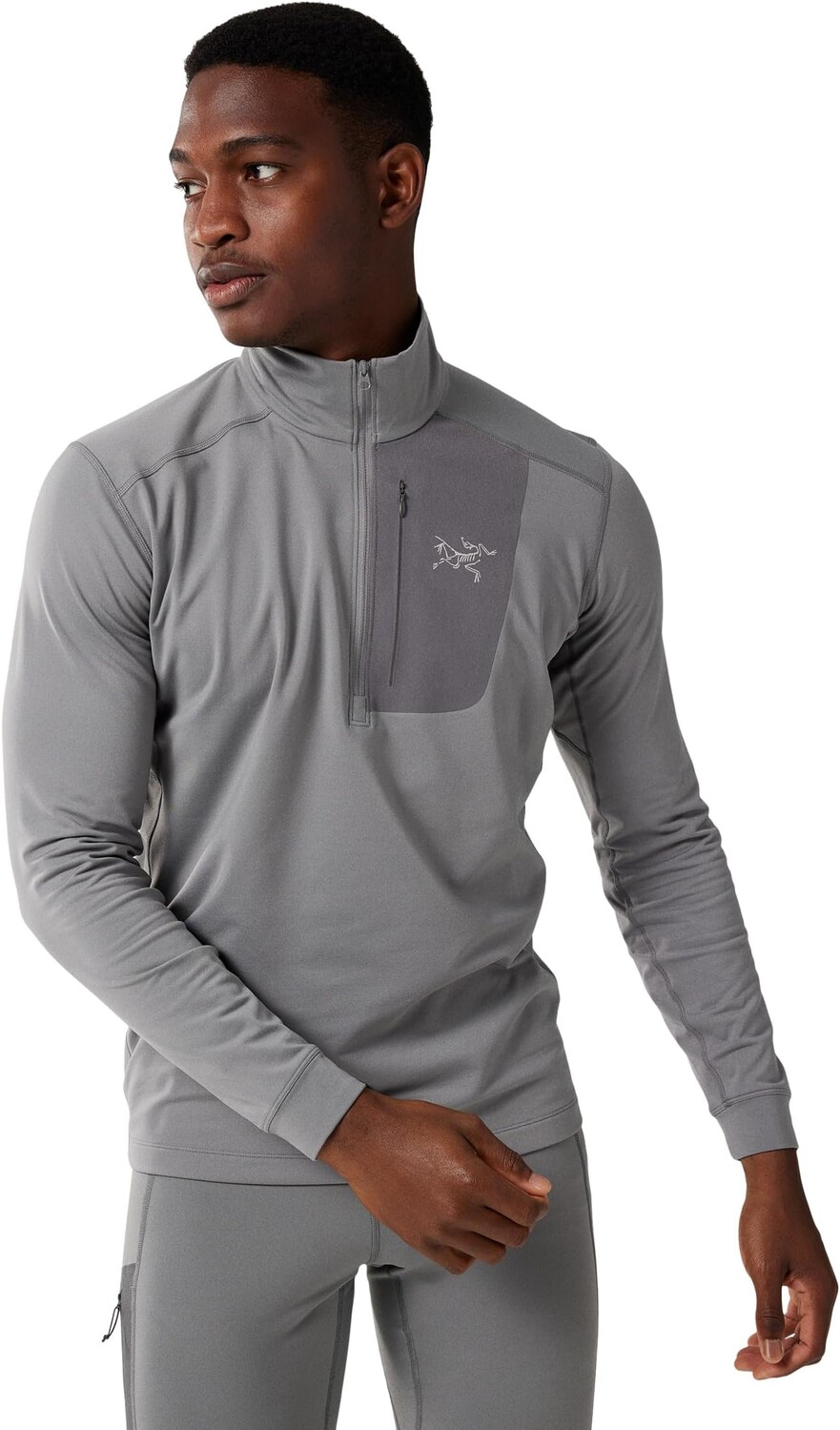 

Толстовка Rho LT Zip Neck Arc'teryx, цвет Void