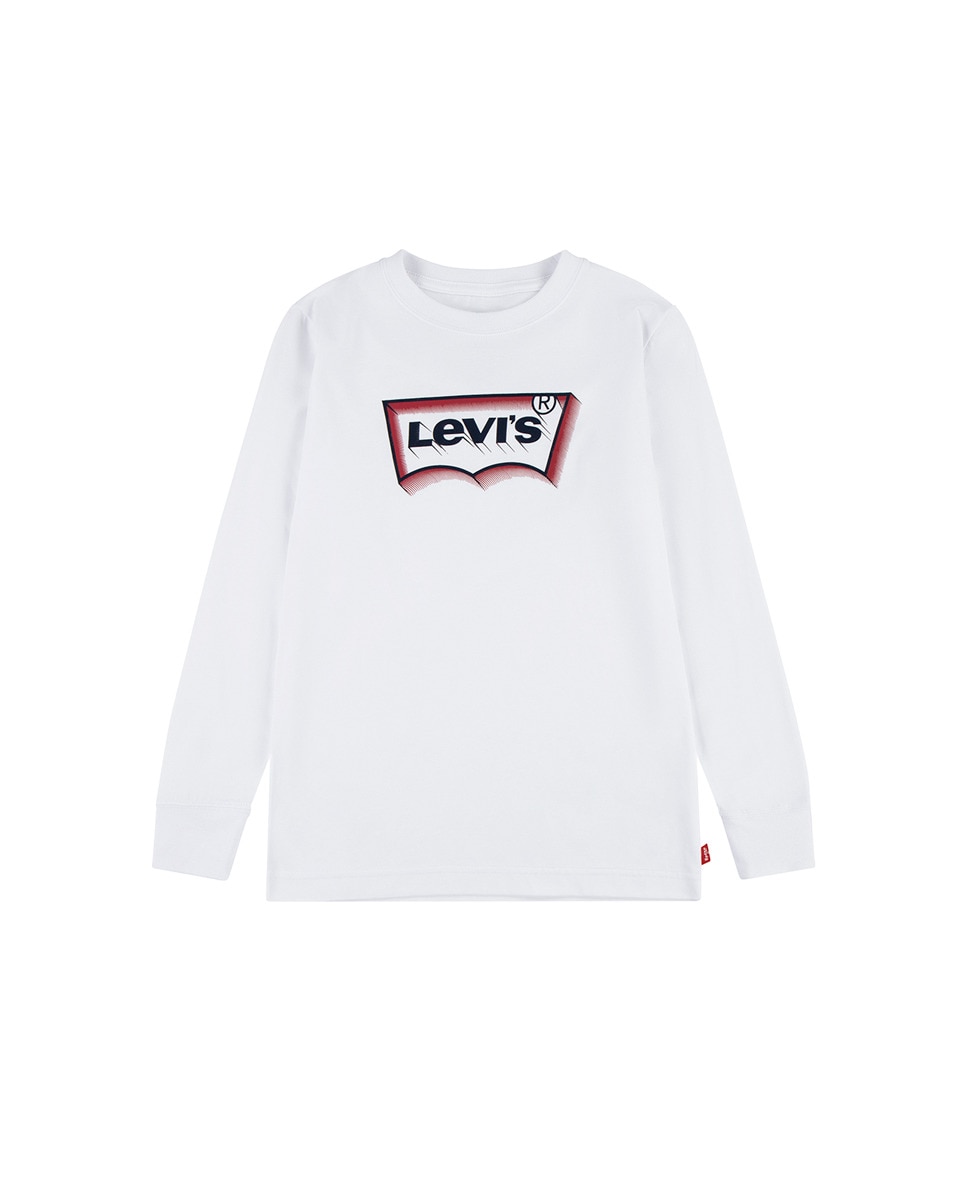 

Футболка с длинным рукавом для мальчика Levi's, белый