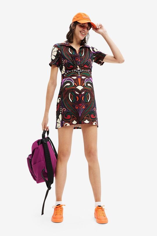 

Дезигуальная шляпа Desigual, оранжевый