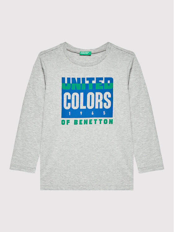 

Блуза стандартного кроя United Colors Of Benetton, серый