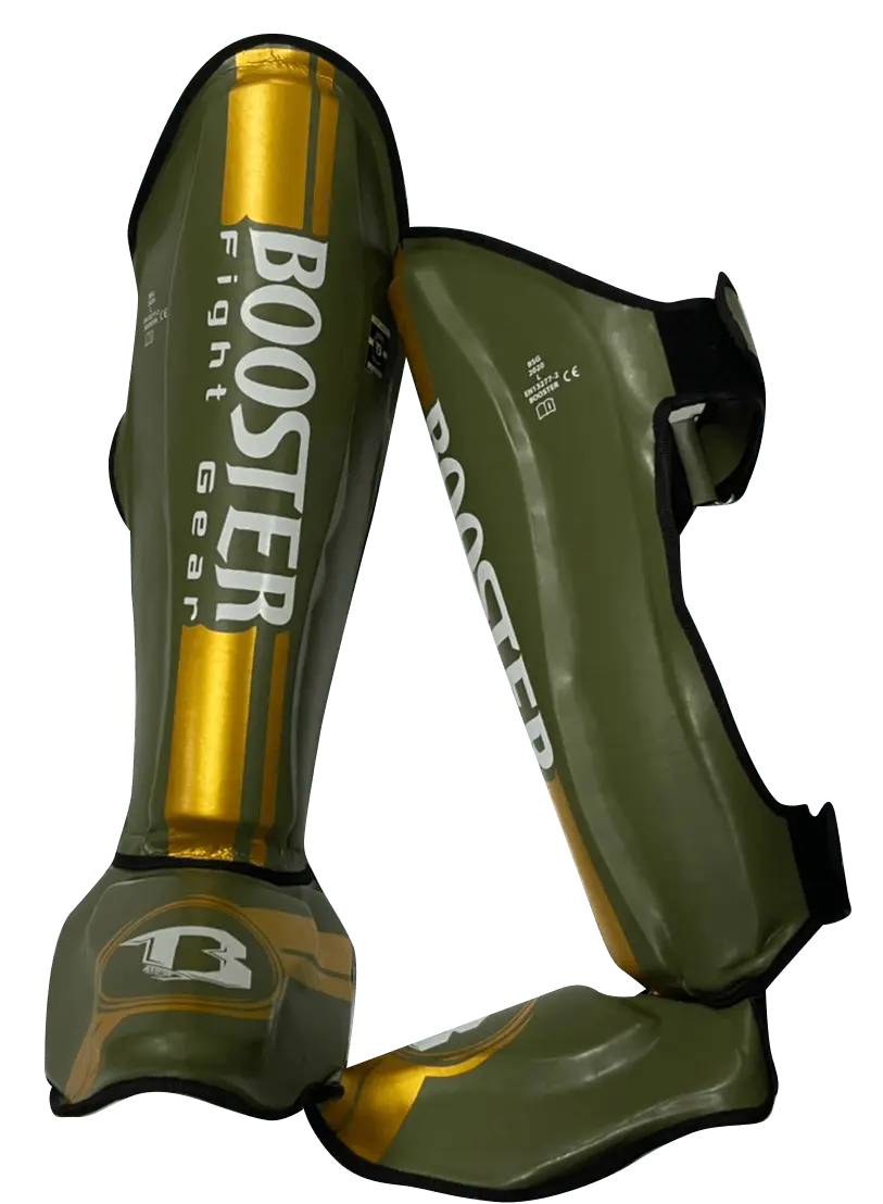 

Щитки защитные Booster BSG V3, зеленый / золотой