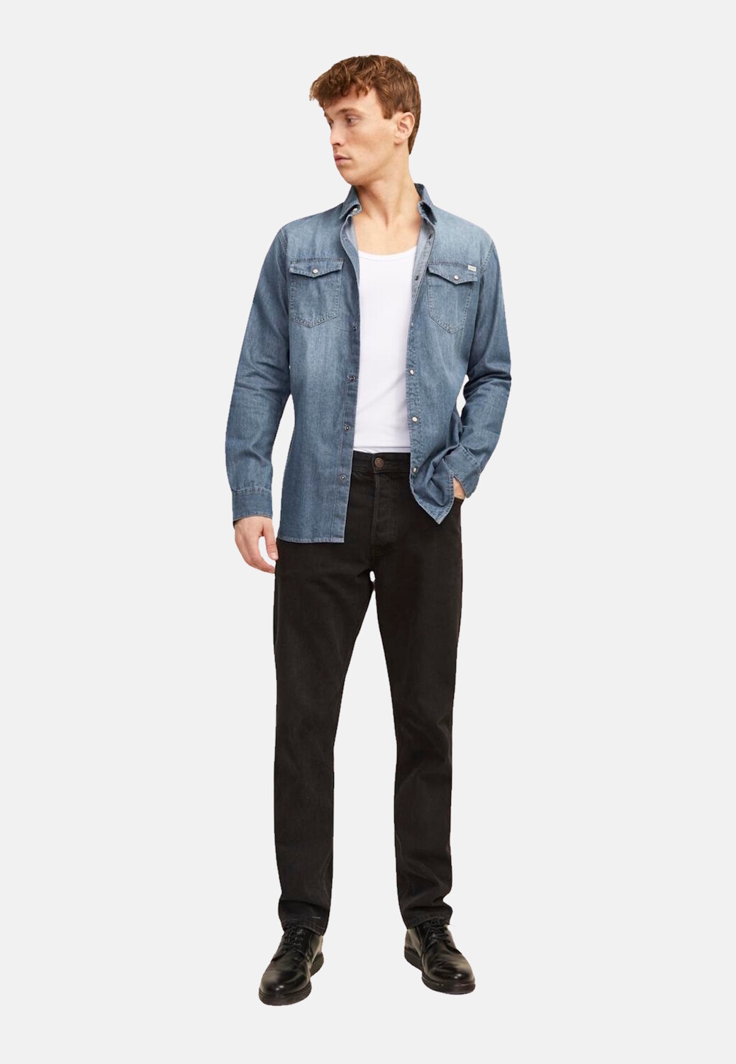 

Рубашка Jack & Jones 'Sheridan', синий