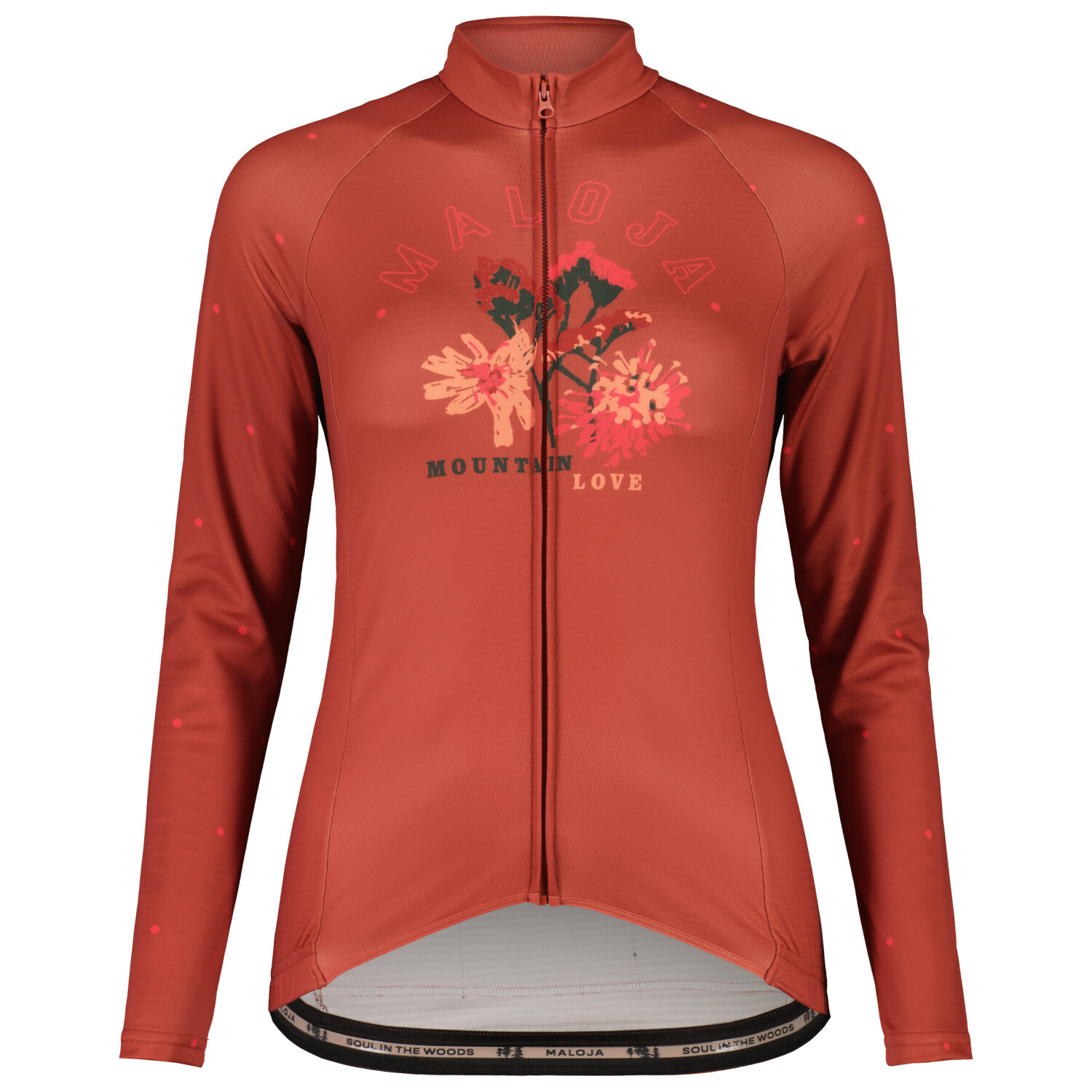 

Велосипедный трикотаж Maloja Women's VanilM 1/1, цвет Rosehip