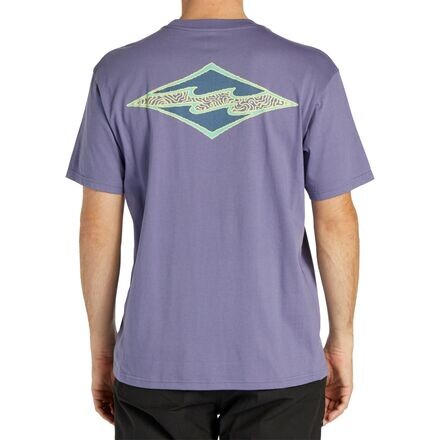 

Рубашка с короткими рукавами Crayon Wave мужская Billabong, цвет Dusty Grape