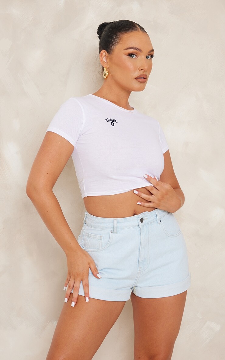 

PrettyLittleThing Серая приталенная футболка со знаком зодиака Рака, Серый