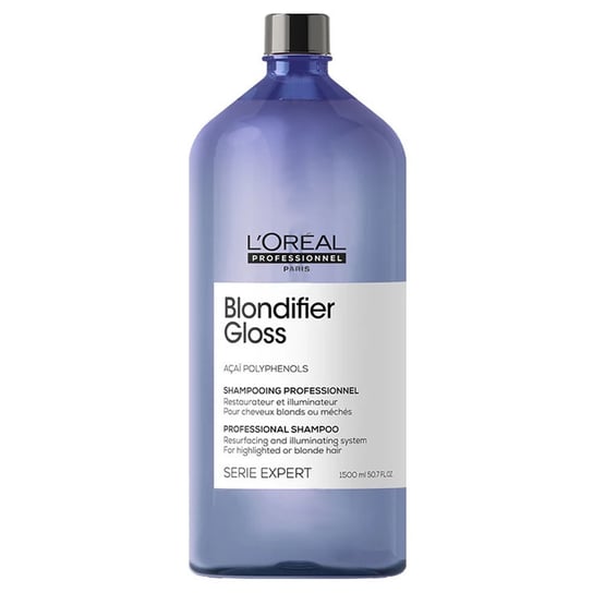Шампунь для сияния светлых волос, 1500 мл Loreal, Blondifier Gloss, L'Oréal Professionnel