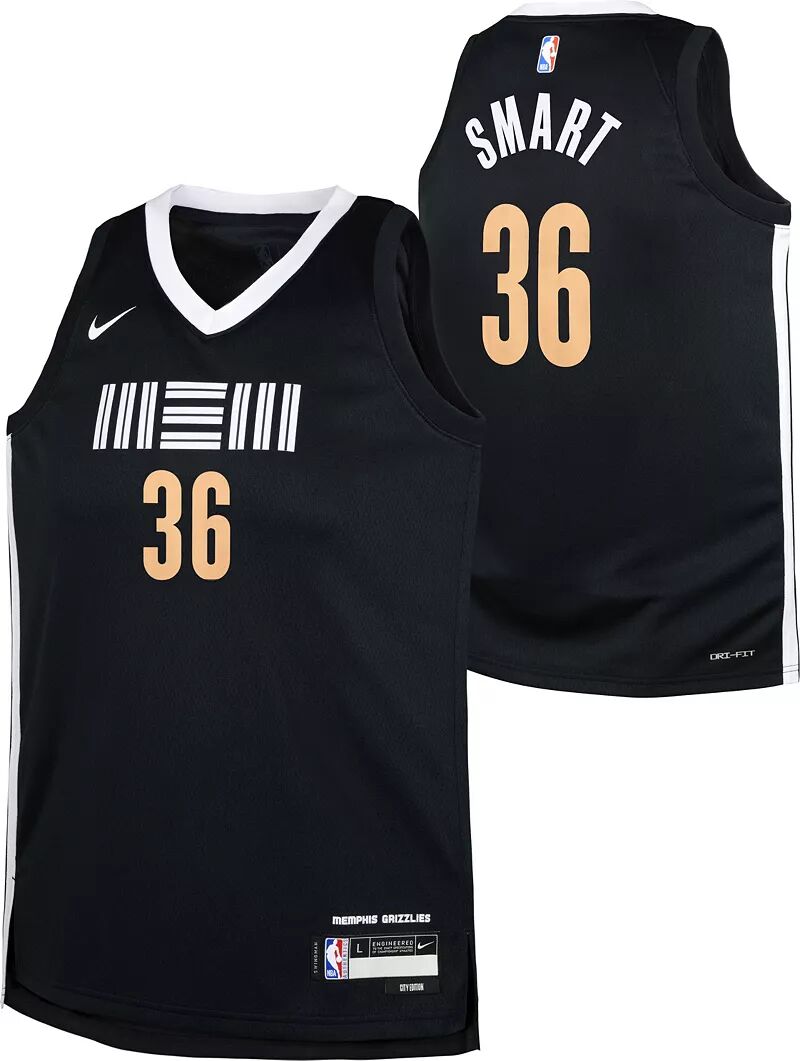 

Джерси Nike Youth 2023-24 City Edition Memphis Grizzlies Marcus Smart #36 Swingman