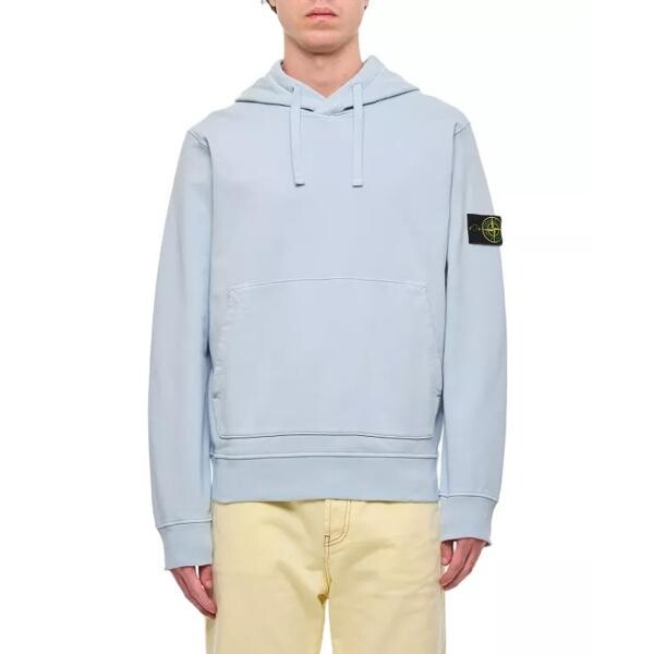 цена Футболка hoodie sweatshirt Stone Island, синий