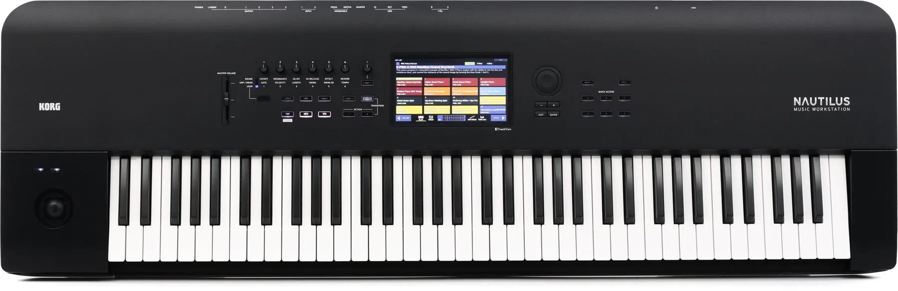 

Korg Nautilus 73 73-клавишная рабочая станция-синтезатор